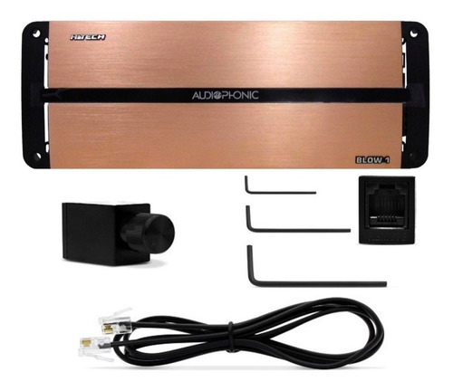 Modulo Amplificador Audiophonic Htech Blow Mono Spl 2000rms