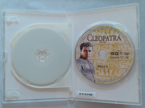 Dvd Duplo Cleópatra Filme Clássico 1963 Com Elizabeth Taylor