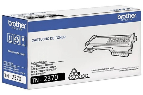 Brother Toner Tn2370 Original Dcp-l2520dw Dcp-l2540dw 