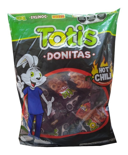 Totis Donitas Hot Chili Mega Bolsa