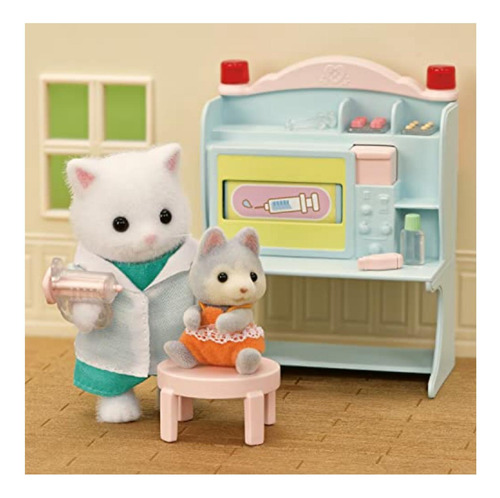 Calico Critters Village Doctor Starter Set Juego De Casa De