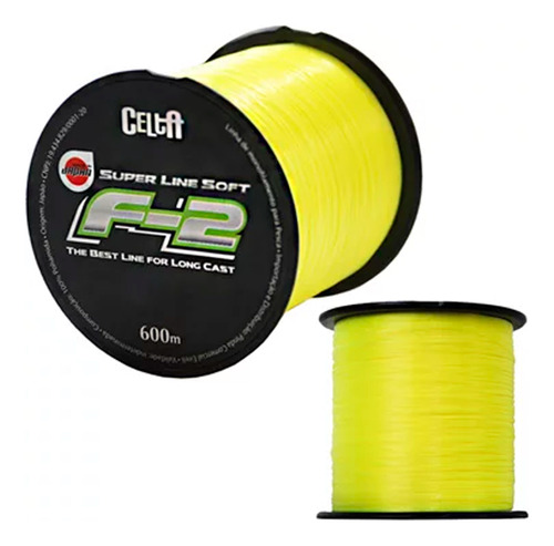 Linha Celta F-2 Super Line Soft Mono. 0,285mm 18lbs 600m