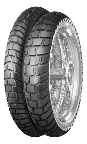 Caucho Moto Continental 120/90 R17 Rueda Espichado Mojado