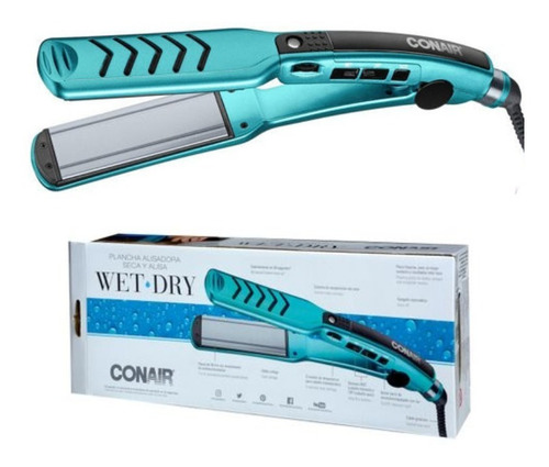 Imagen 1 de 6 de Plancha Conair Wet & Dry Cabello Húmedo A Seco