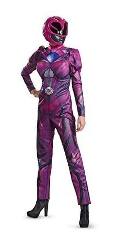 Disfraz Mujer Ranger Rosa Deluxe
