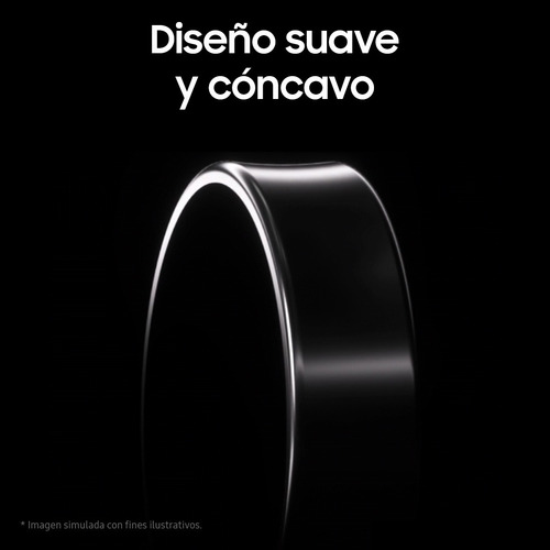 Samsung Galaxy Smart Ring Negro Size 12 Transparente Na Negro Negro