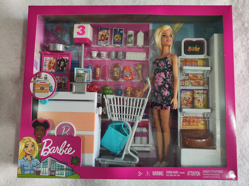 Barbie Mattel Set De Juego Supermercado Nuevo Fotos Reales