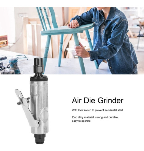 Amoladora Neumática De Aire De Aleación Zinc Mini 1/4 PuLG