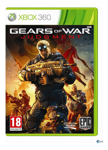 Juego Xbox 360 Gears Of War Judgment - Fisico