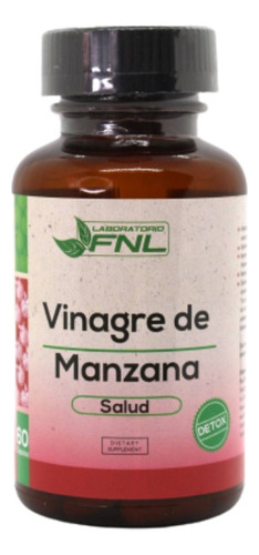 Vinagre De Manzana Jengibre Pimienta Cayena Te Verde Fnl X1