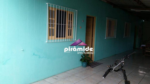 Casa Com 2 Dormitórios À Venda, 90 M² Por R$ 195.000,00 - Perequê Mirim - Caraguatatuba/sp - Ca6056