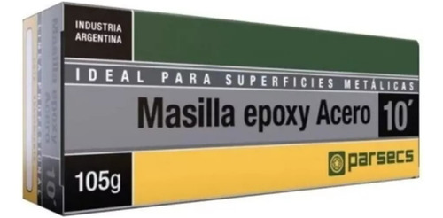 Masilla Epoxy Acero Parsecs Multi-proposito + Lija De Regalo