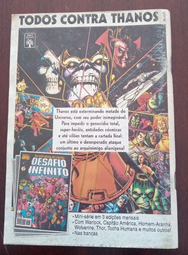 Superaventuras Marvel 155 (formatinho Ed.abril) (Usado)