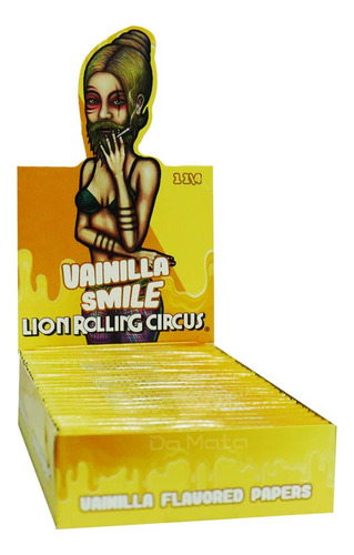 Caixa De Seda Vanilla Lion Rolling Circus 1 1/4