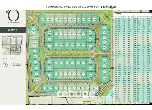 Venta De Gran Terreno - Barrio Privado Los Olivos De Los Horneros - Financiación Disponible - Entrega Inmediata