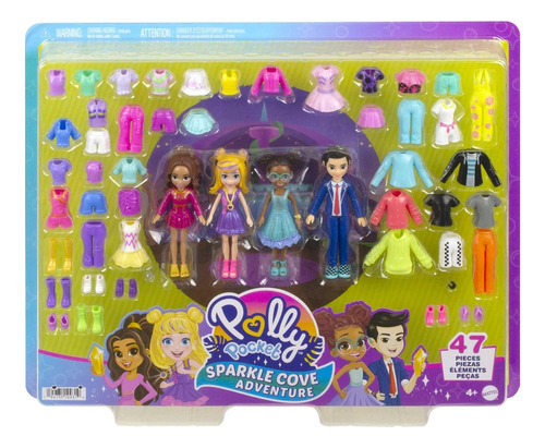 Polly Pocket Set De Muñecas Con Ropa Y Accesorios Ropa