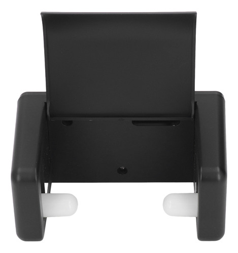 Portarrollos De Papel Higiénico De Plástico Negro Montado En