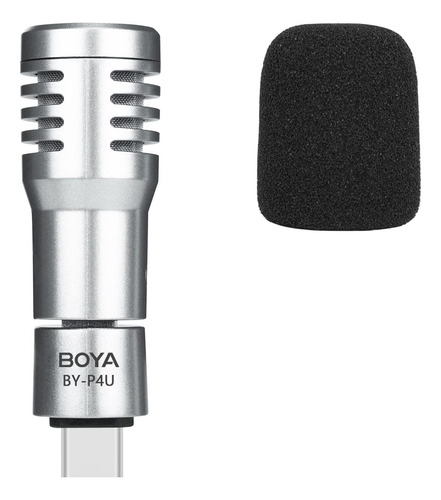 Boya By-p4u Mini Microfono Usb-c Microfono Telefono Mic Para