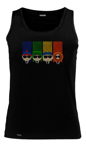 Camiseta Esqueleto Personajes Con Gafas South Park Serie Sbo