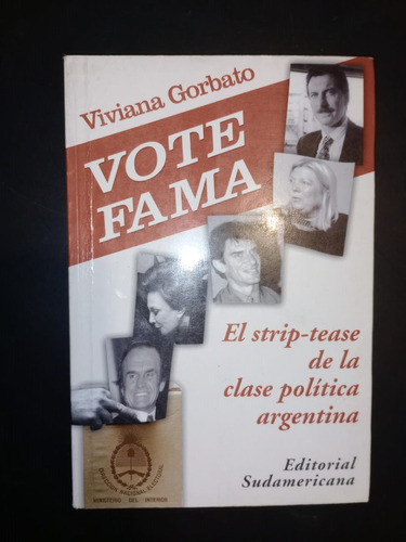 Libro Vote Fama Viviana Gorbato