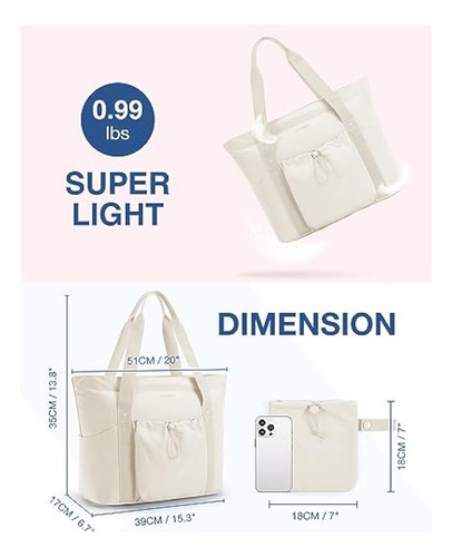 Bagsmart Bolsa De Mano Para Mujer, Bolsa De Hombro