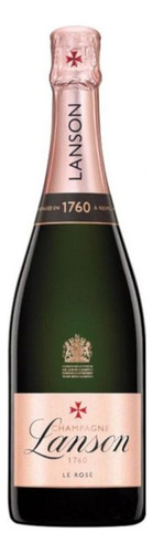 Pack De 4 Champagne Lanson Black Le Rose 750 Ml