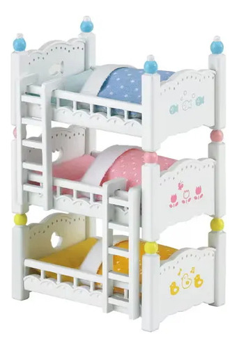 Sylvanian Families Triple Bunk Beds 4448 Para Niños