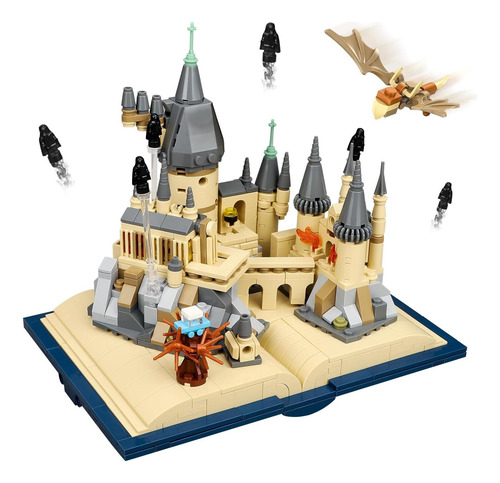 Magic Harry Castle Book Juego De Bloques De Construcción, Ju