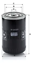 Comprar Filtro De Aceite Mann Filter W 940\u002F81