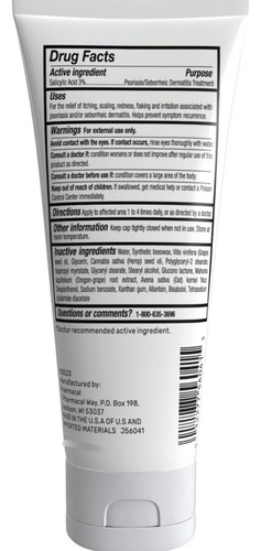 Crema Para La Psoriasis Mg 217 Americano 104 Ml