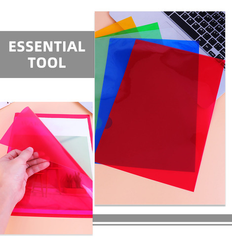 10 Carpetas De Plástico, Fundas, Bolsillos Para Proyectos, A