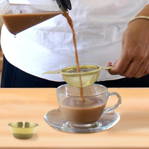 Coladores De Té Para Té Suelto Tamiz De Té De Malla Fina Col