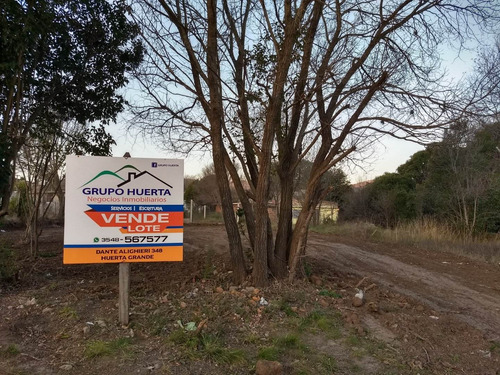 Terreno Sobre Ruta En Huerta Grande