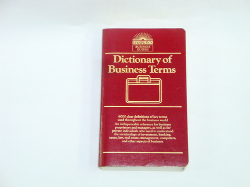 Dictionary Of Business Terms - Jack Friedman -  Barron's