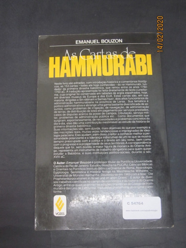Imagem 5 de 5 de Livro As Cartas De Hammurabi