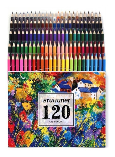 Set De 120 Lápices De Colores A Base De Aceite