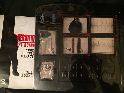 Resident Evil 2 Juego De Mesa 4th Survivor Hunk Expansión