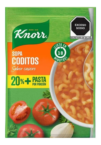 Sopa De Codito Knorr 115 G