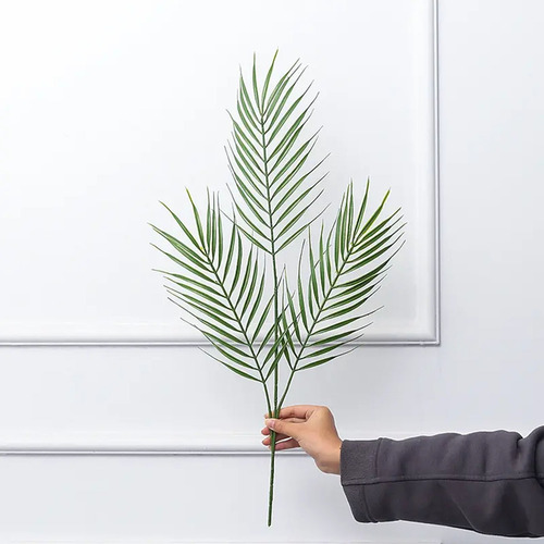 Planta Artificial Hoja De Palmera Vara De Palma Decoración