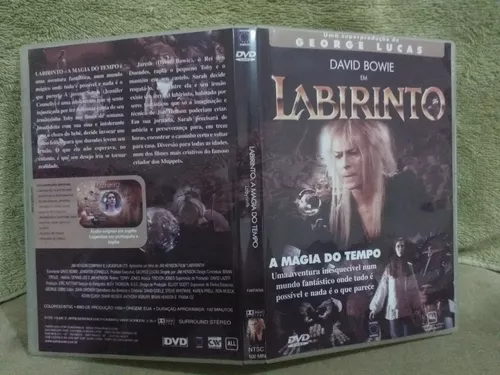 DVD Filme Labirinto - A Magia do Tempo - Semi Novo