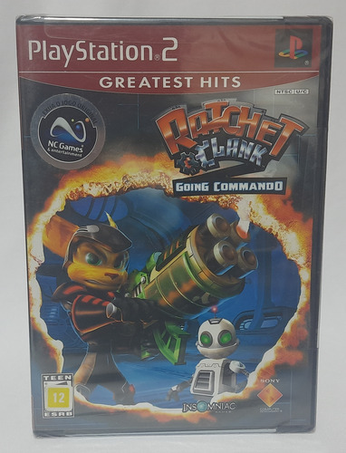 Ratchet And Clank Going Commando Lacrado - Playstation 2