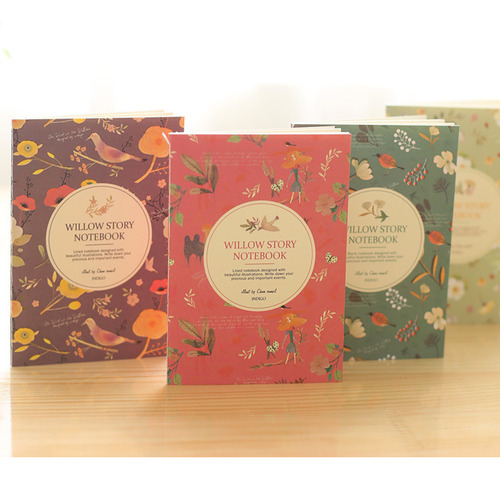 Libro De Bolsillo Para Viajes Con Flores Y Pájaros, 24 Unida