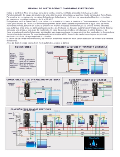 Electronivel Automático Ceisa P/bomba Agua Mod.fl-16c.amp.40