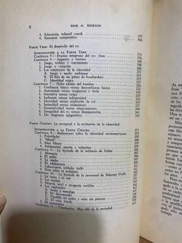 Infancia Y Sociedad/ Erik H. Erikson (Usado)