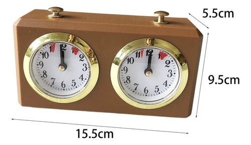 Reloj De Ajedrez Profesional Mecánico Internacional Para