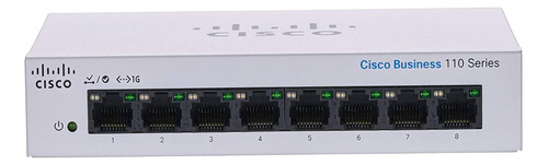 Switch 8 Puertos Cisco Business Gigabyte No Administrable Mg