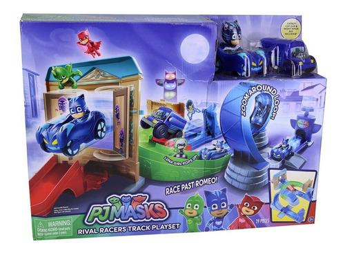 Super Pista De Rivais Pj Masks Herois De Pijama Original Dtc