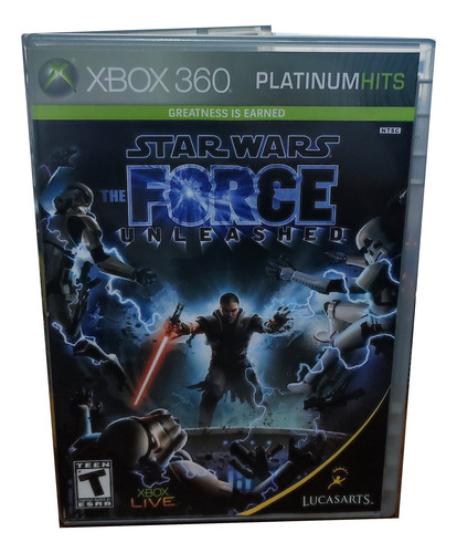 Star Wars The Force Unleashed Lucas Arts Xbox 360 Fisico (Usado)