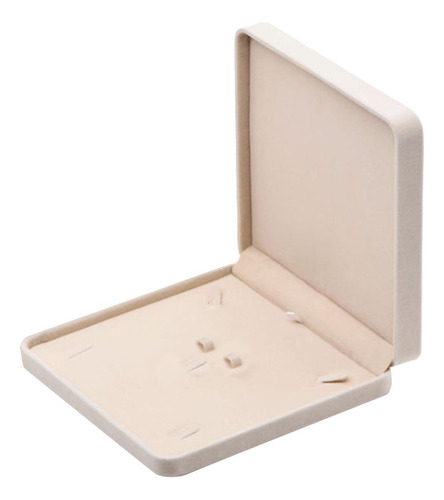 Caja De Joyería De Bandeja De Caja De Beige Beige