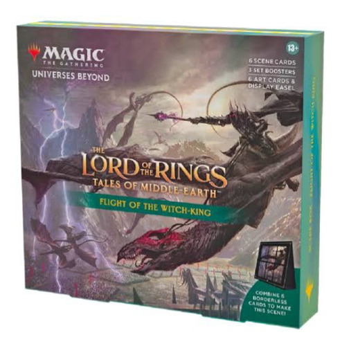 Magic Lord Of The Rings Scene Box Flight Of The Witch-king